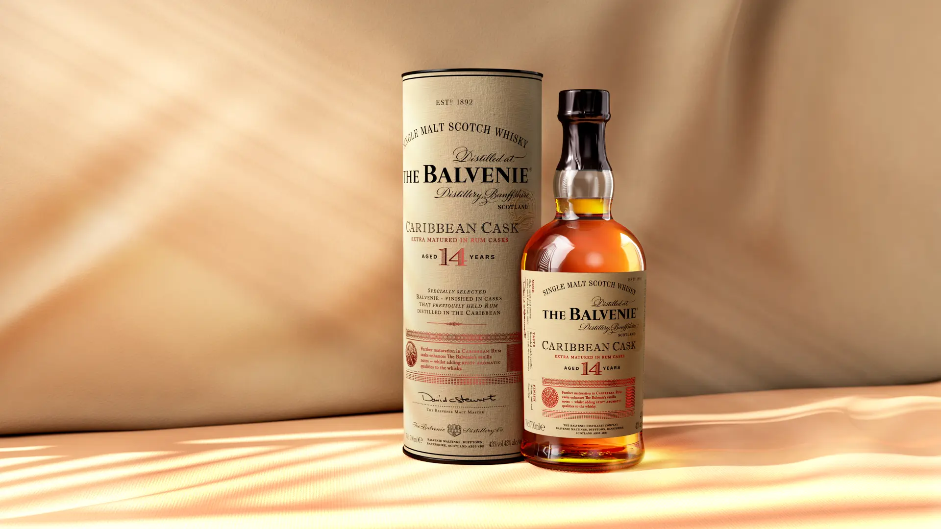 balvenie caribbean cask 14yo lifestyle shot