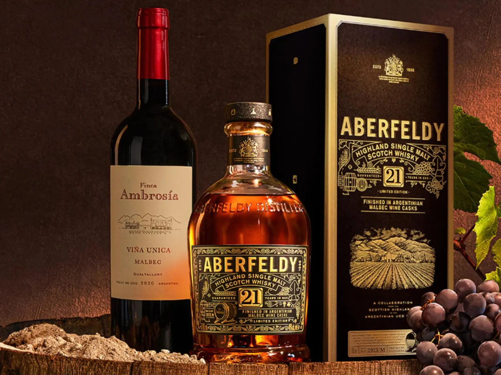 dewars malbec cask finish
