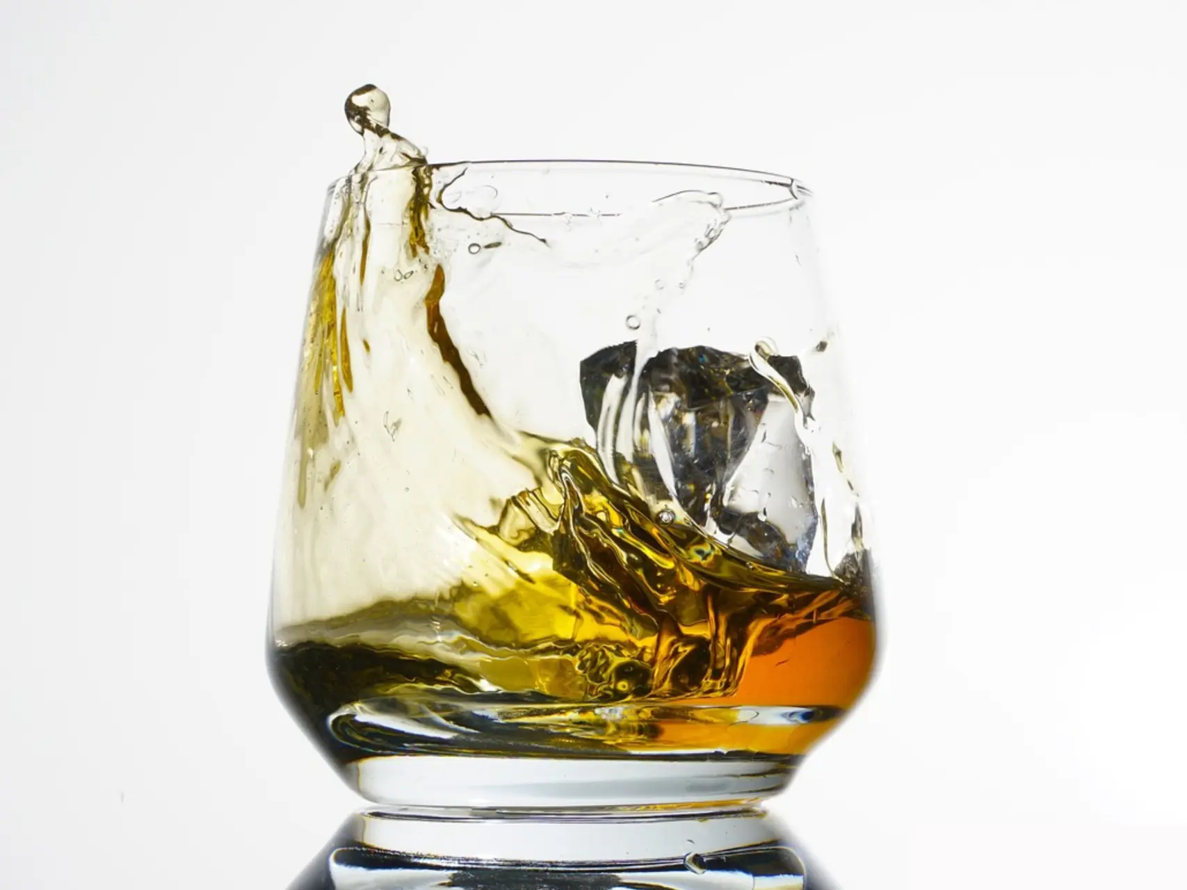 whisky in glas