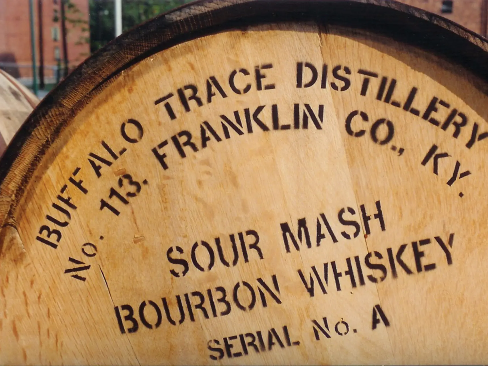 buffalo trace distillery vat
