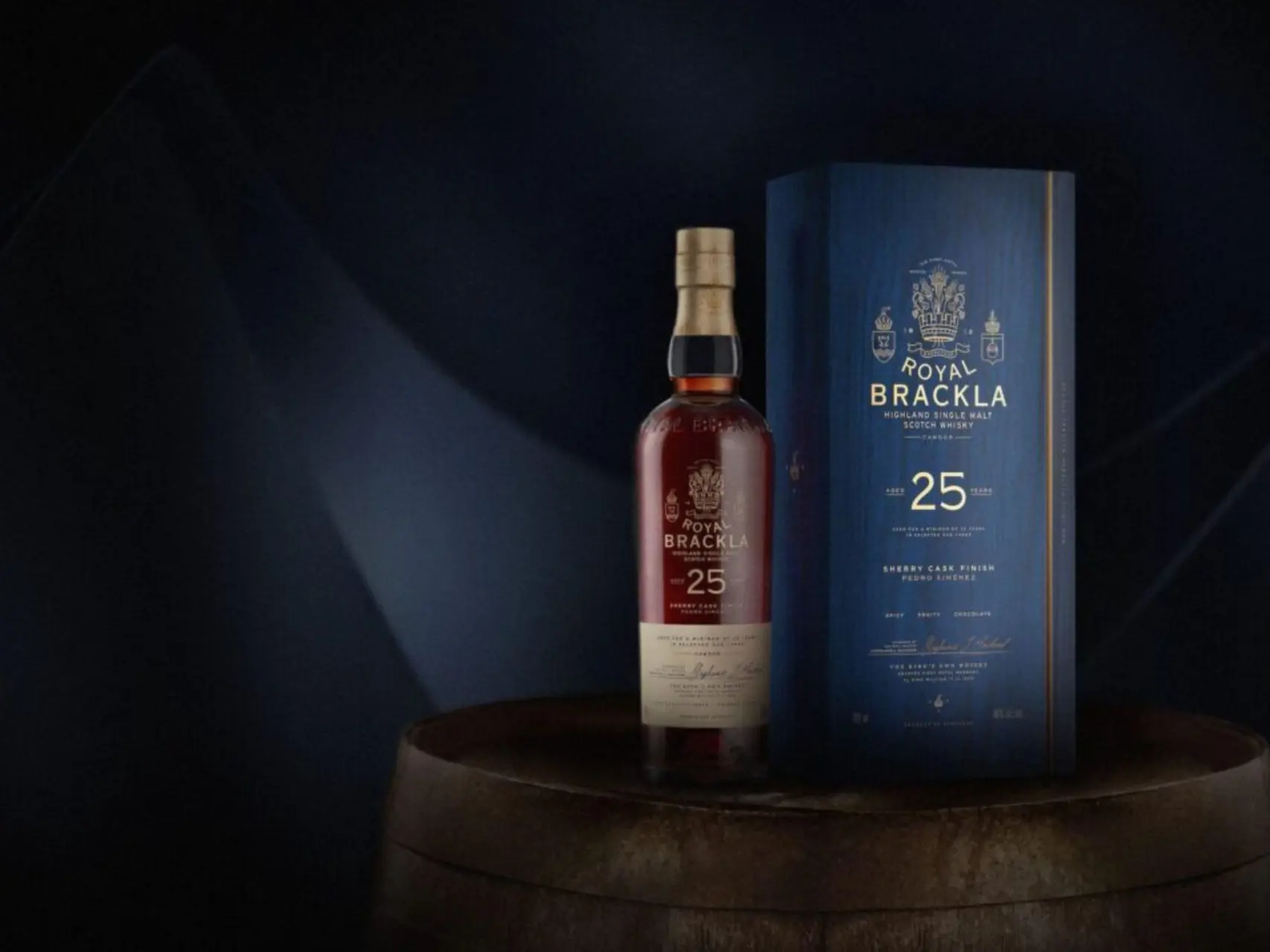 royal brackla 25yo px cask finish whisky