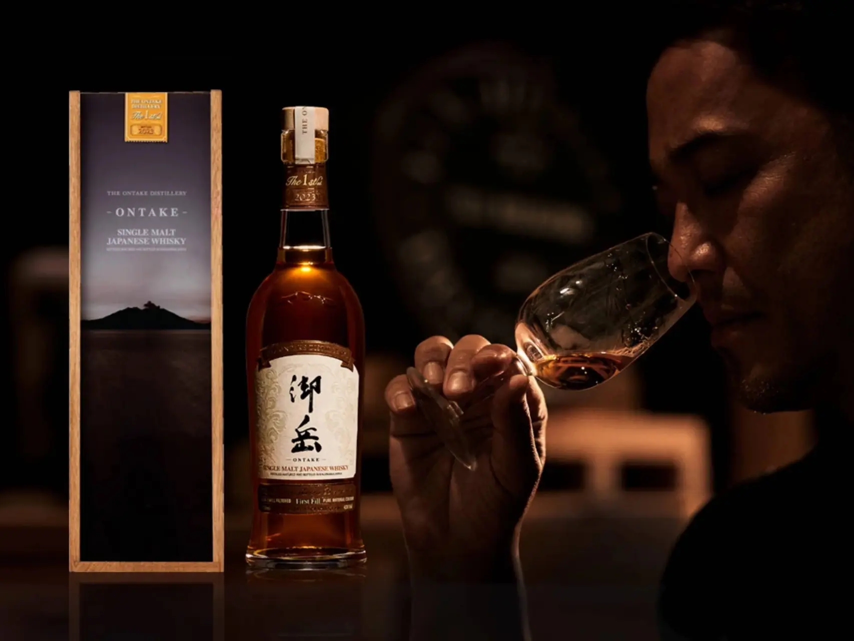 ontake the fist japanese single malt whisky