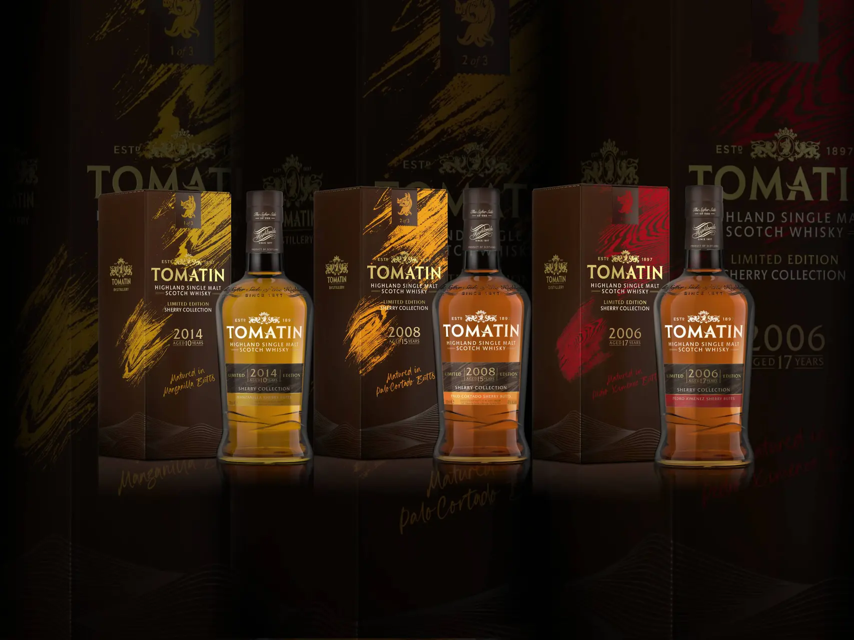 tomatin sherry collection whisky