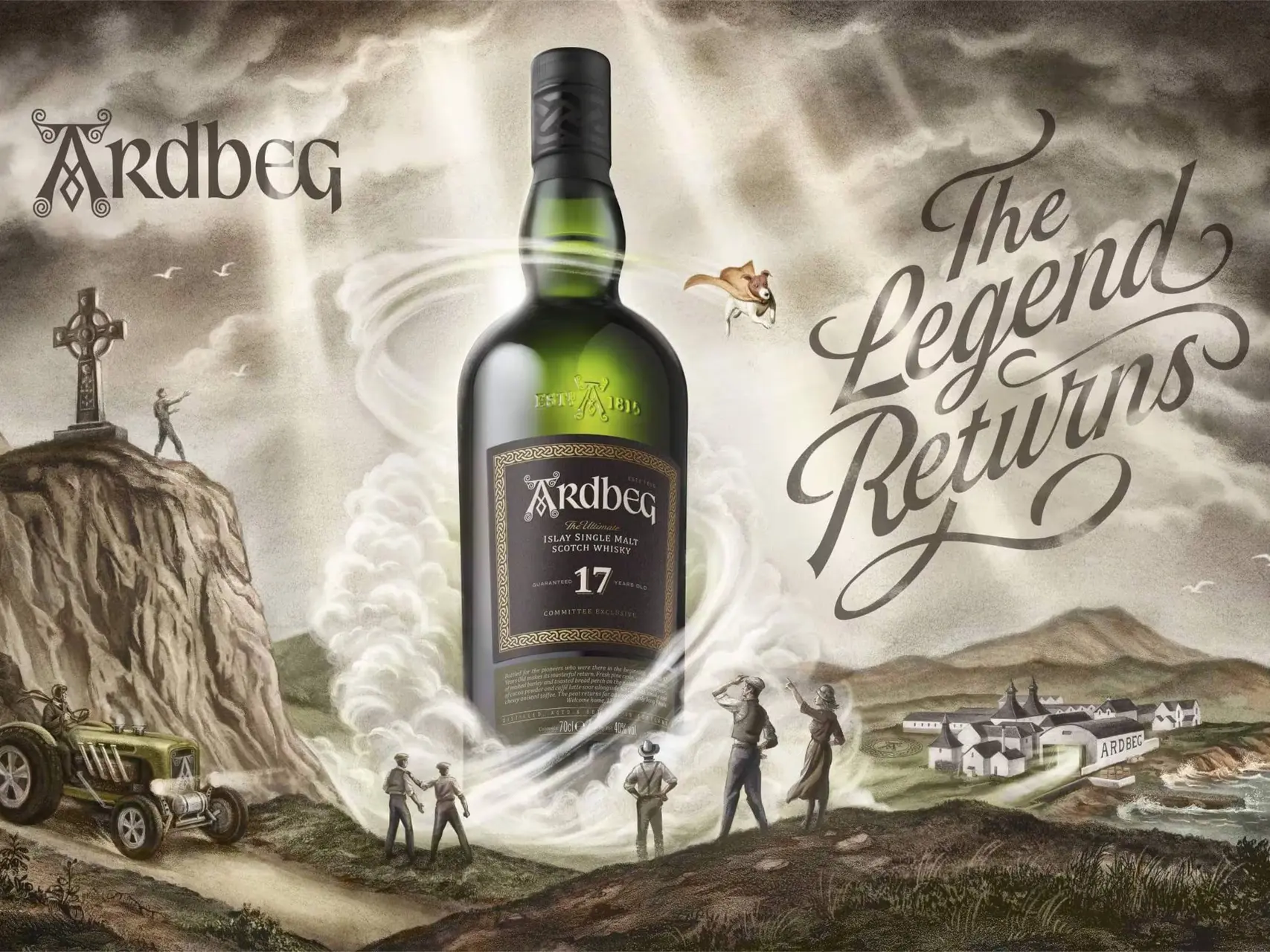 ardbeg 17yo single malt whisky