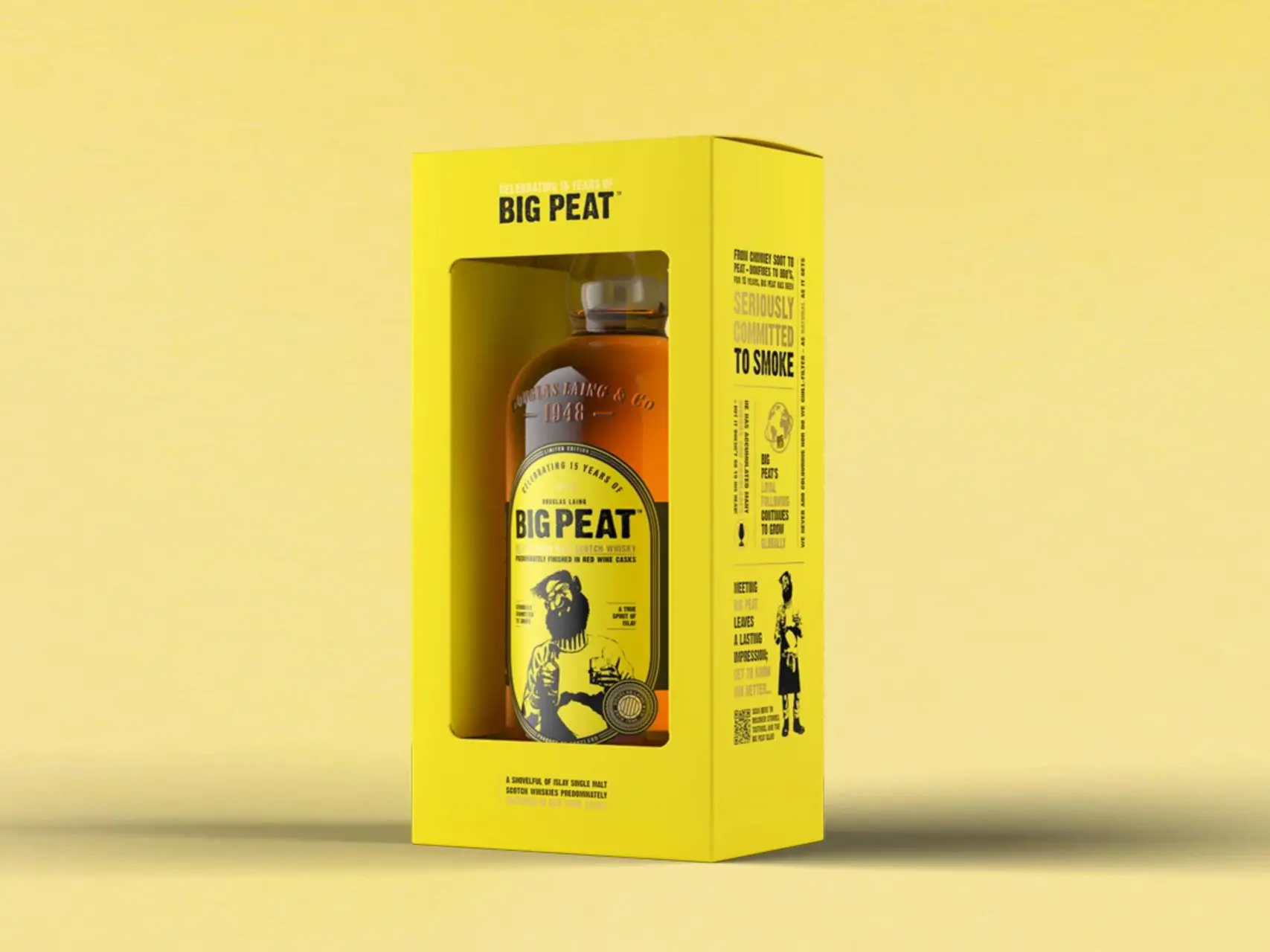 big peat 15th anniversary whisky