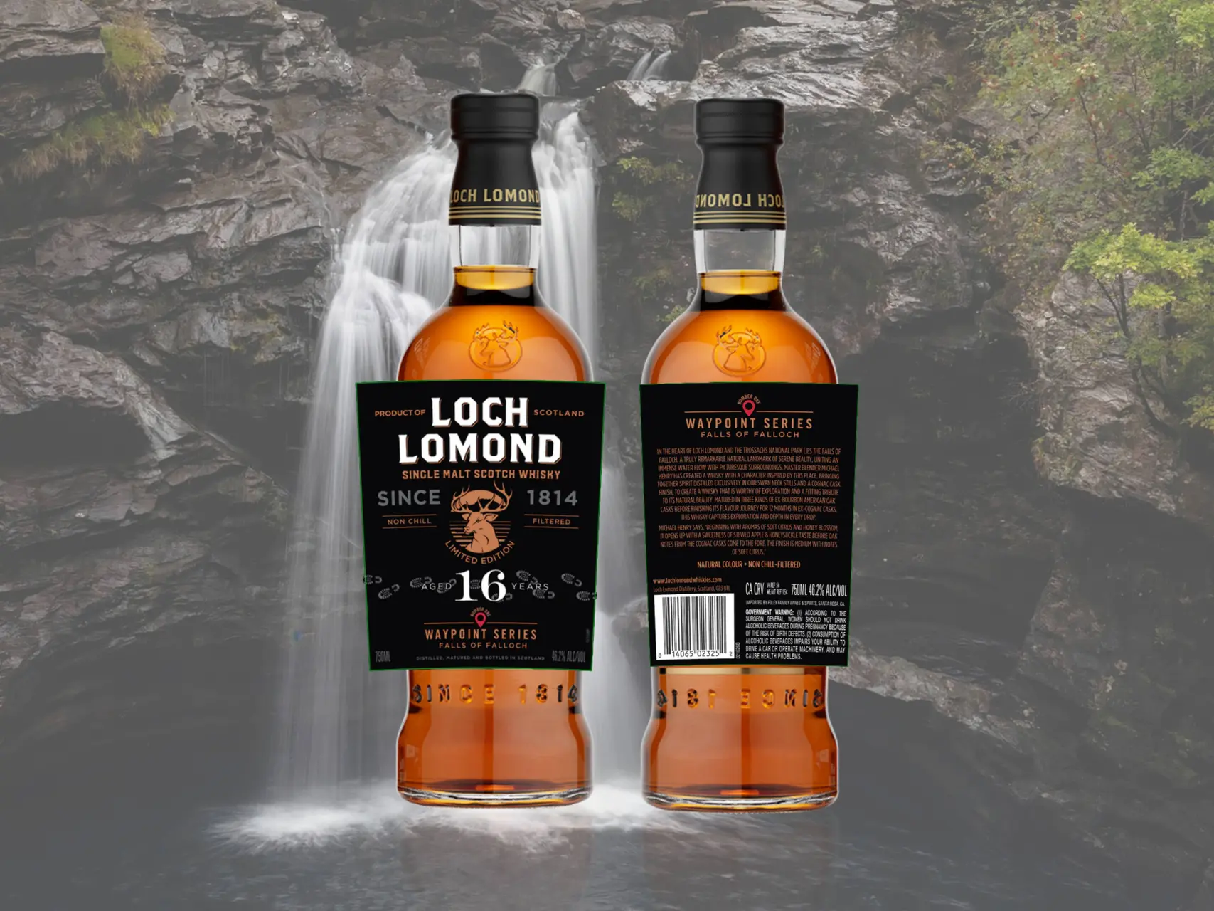 loch lomond 16yo falls of falloch whisky
