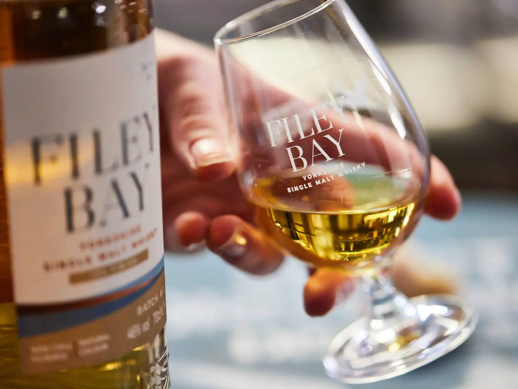 filey bay whisky dram