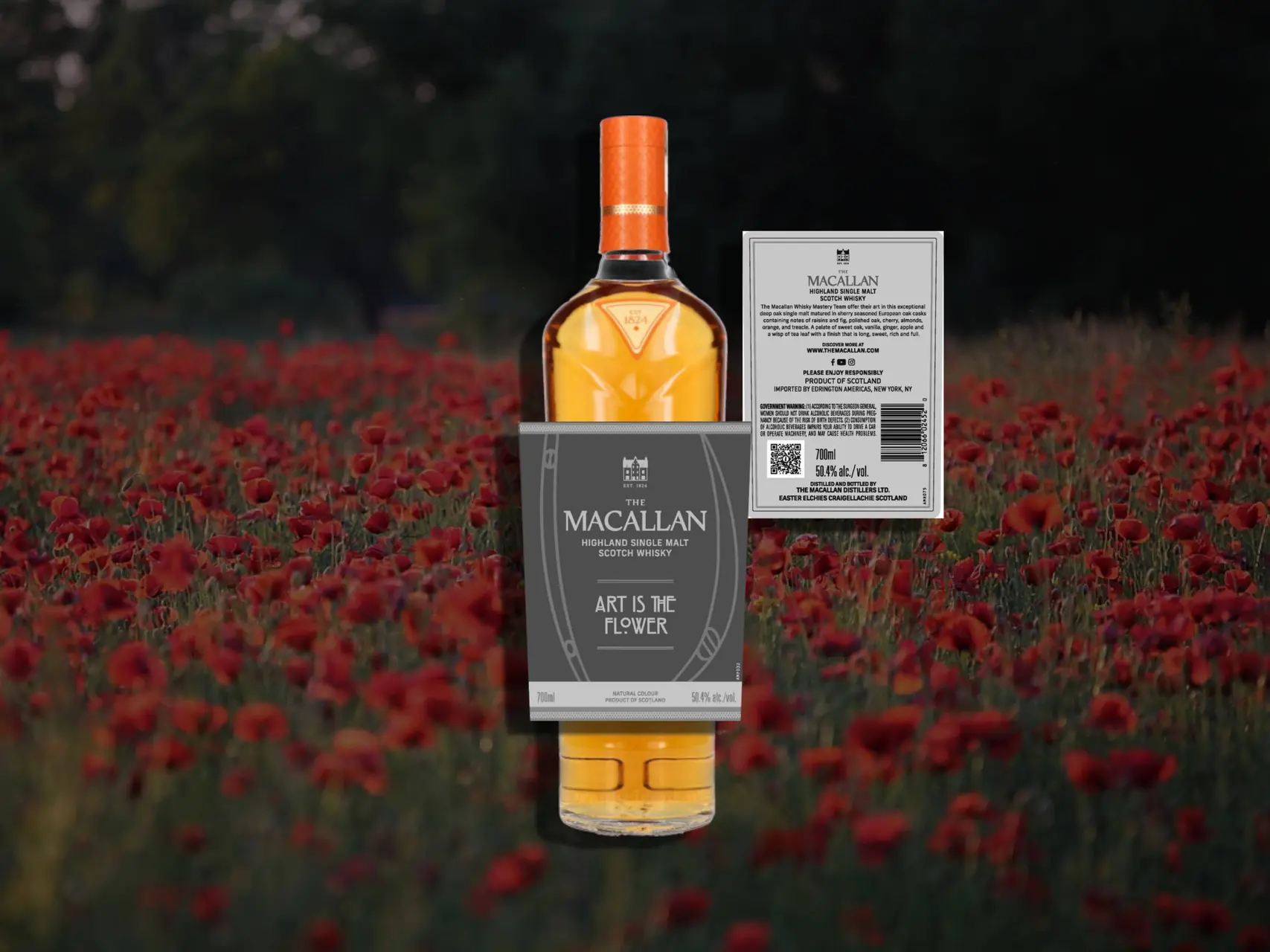 macallan art if the flower whisky