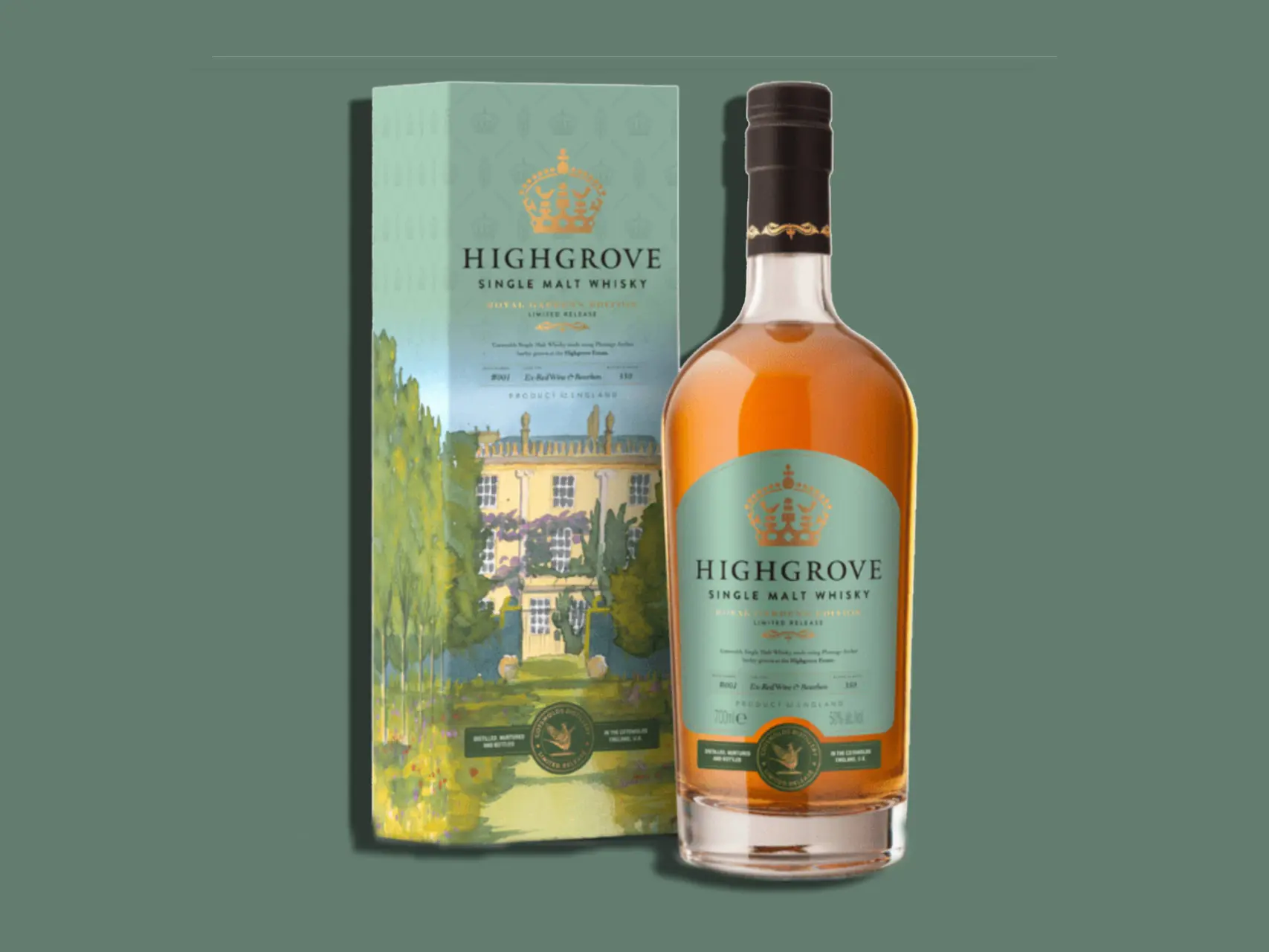 royal gardens cotswolds distillery whisky