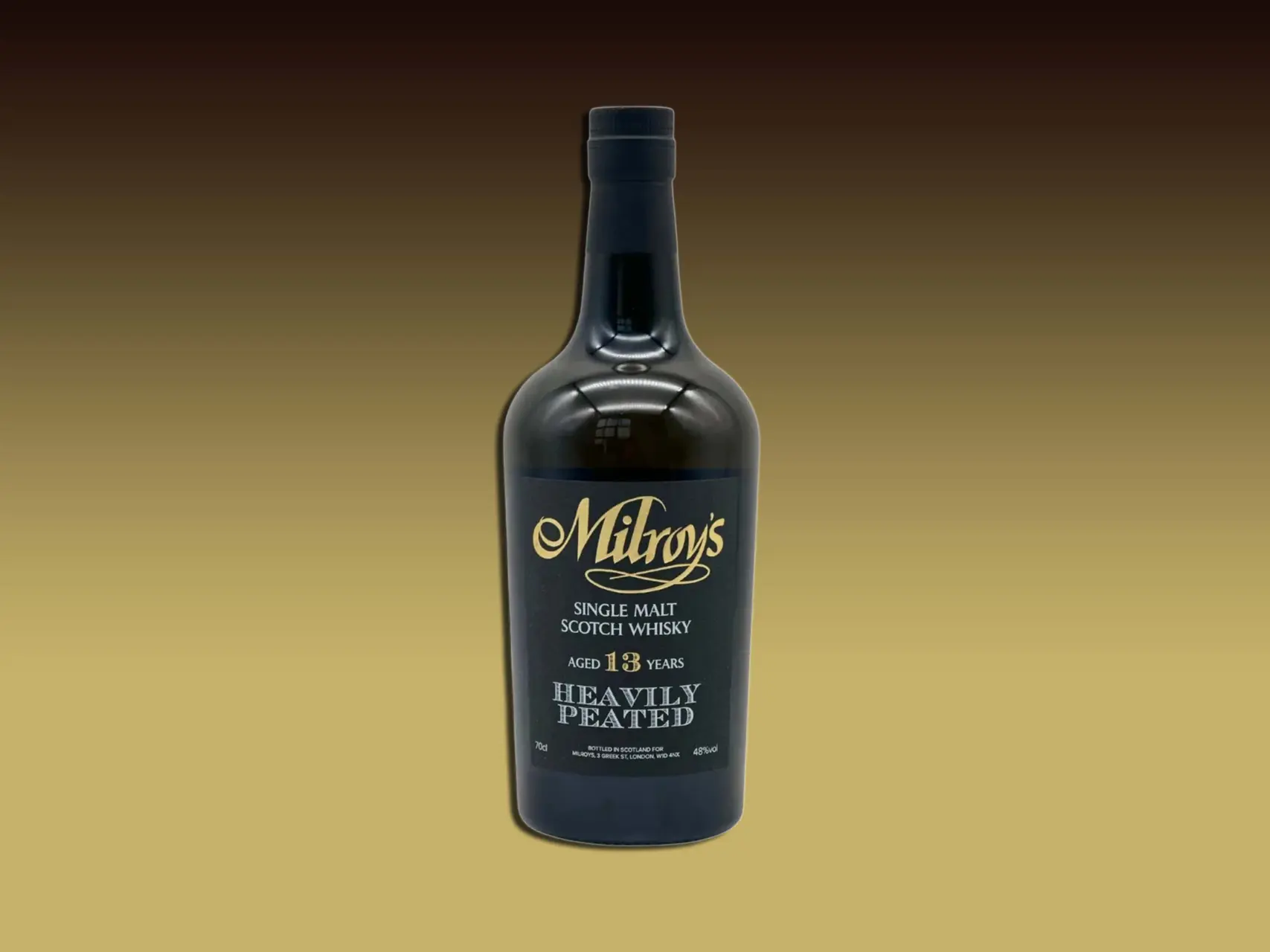 millroys heavily peated whisky