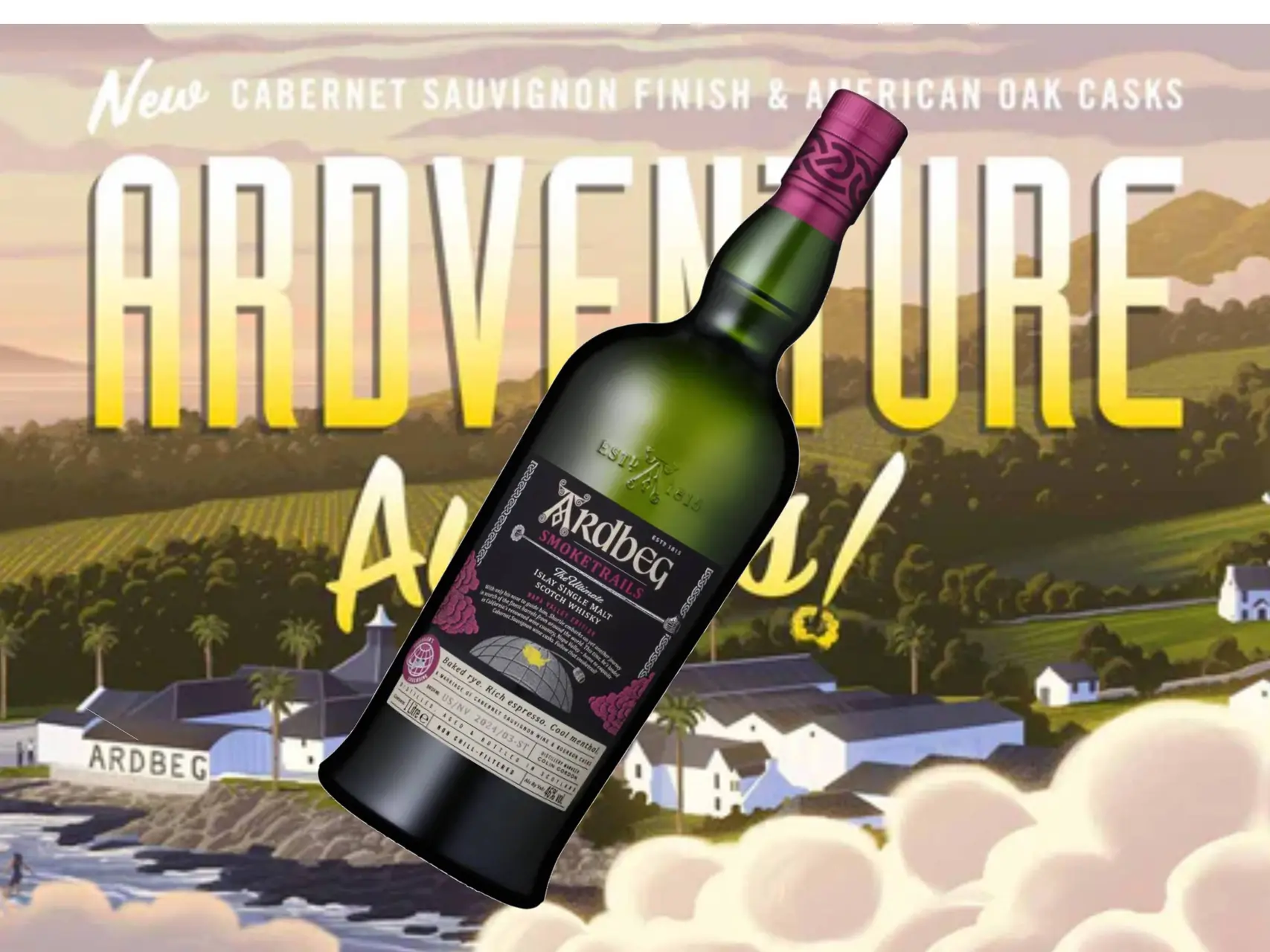 ardbeg smoketrails napa valley whisky 1