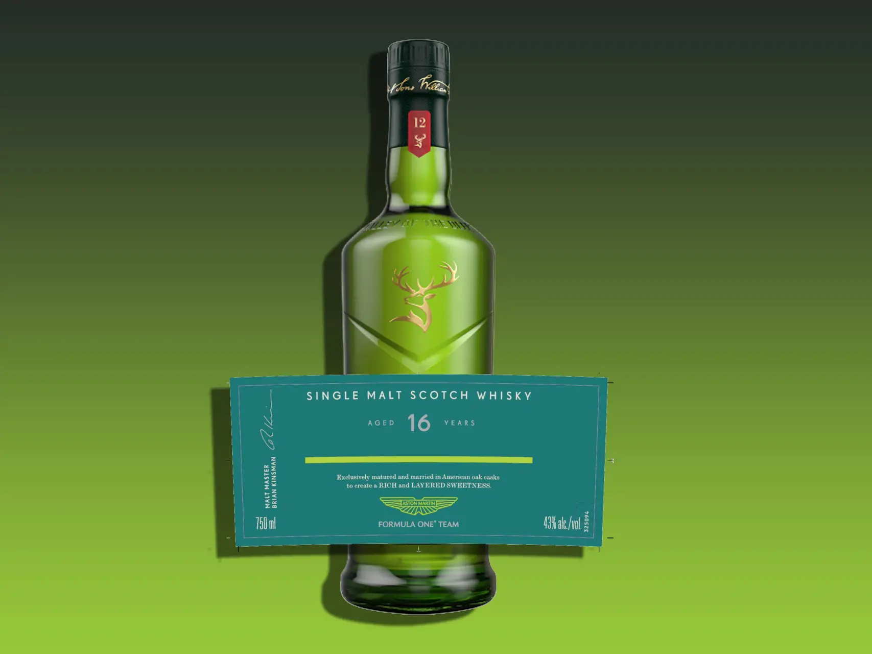 glenfiddich aston martin 16yo whisky