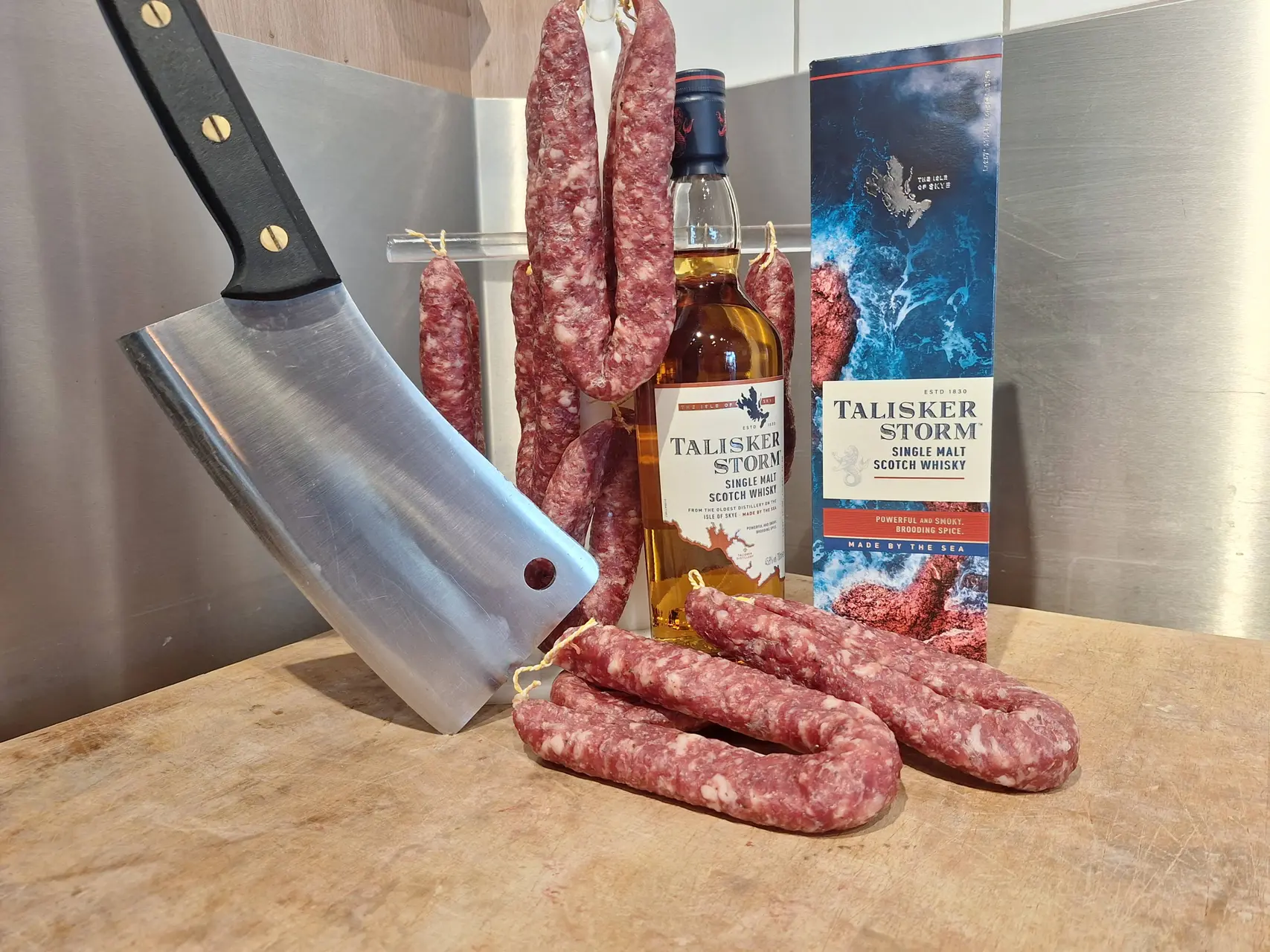whiskyworst slagerij het herenhuis