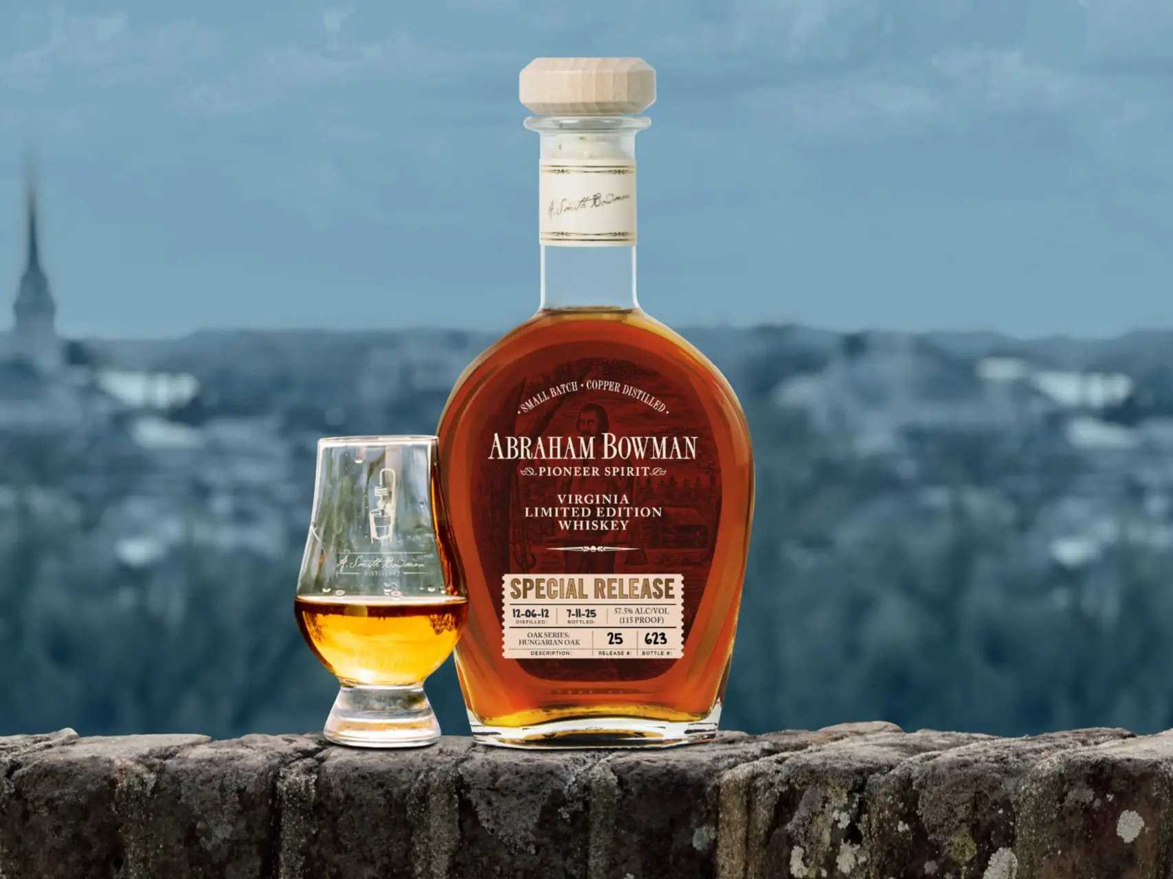 Abraham Smith Bowman Bourbon Hungarian Oak Series whiskey