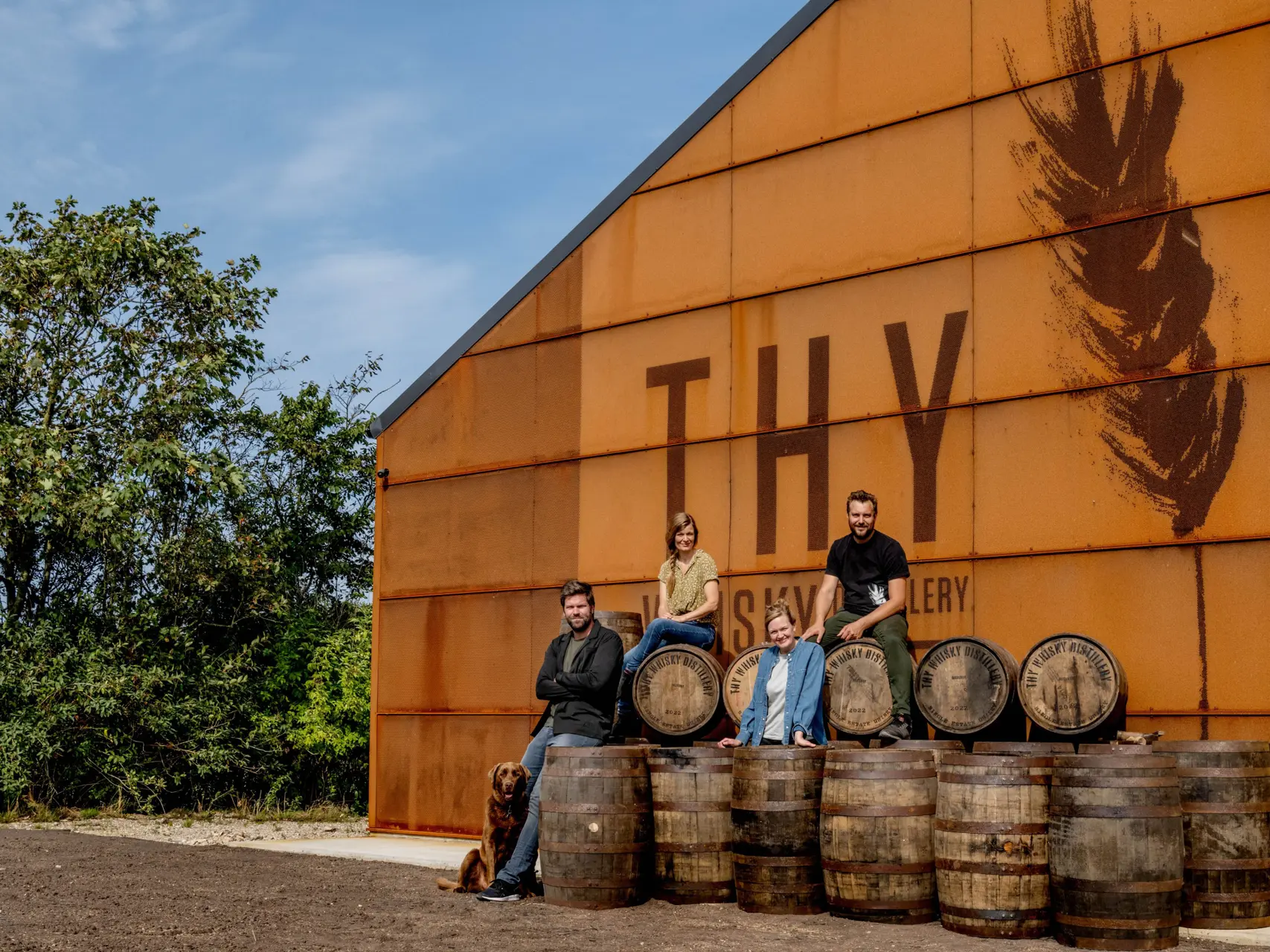thy-distillery on the outside