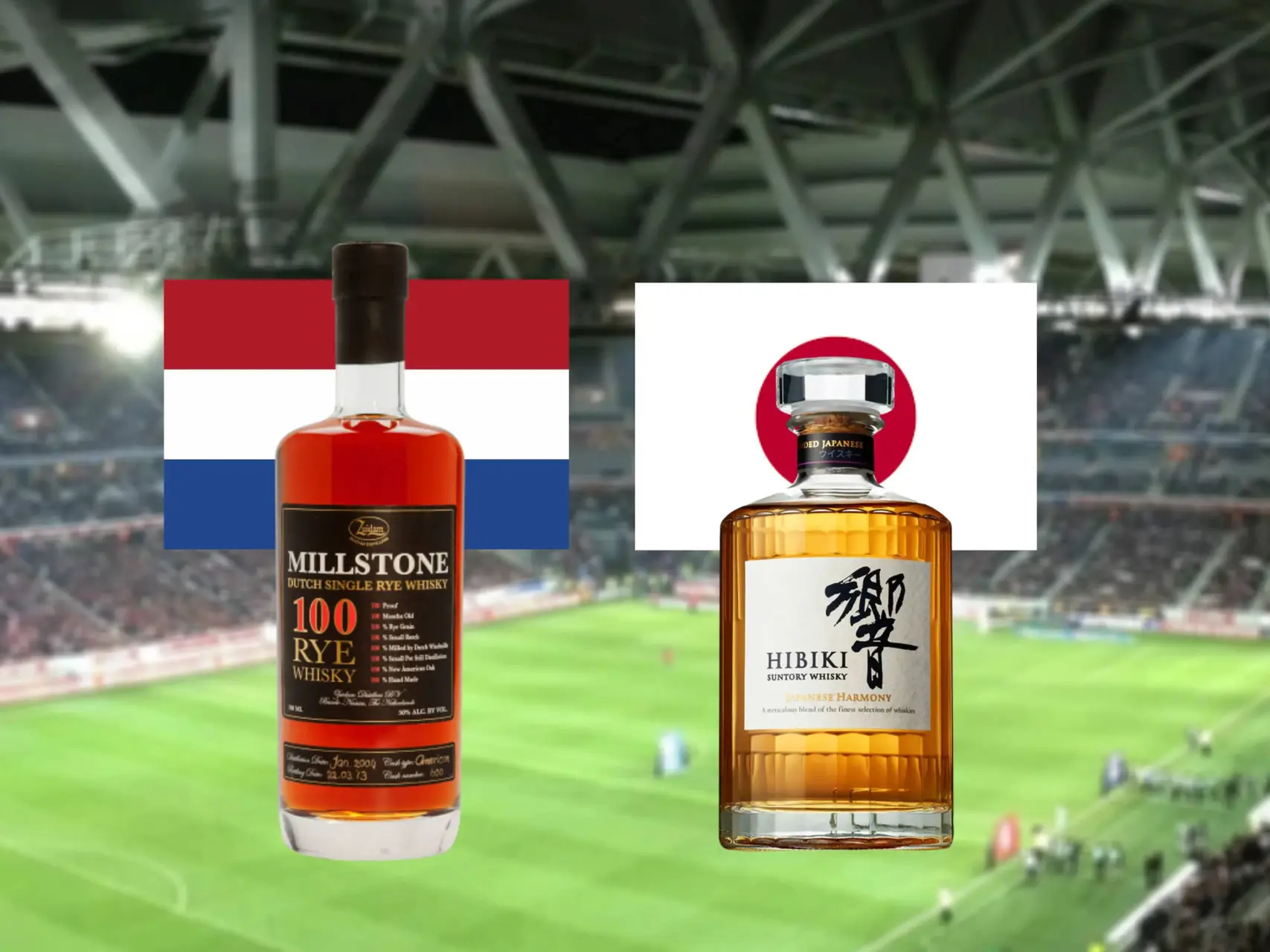 WK voetbal  Whisky Monkeys  NL Jap