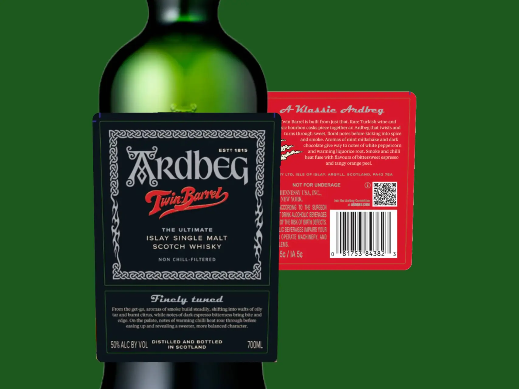 Ardbeg Twin Barrel whisky