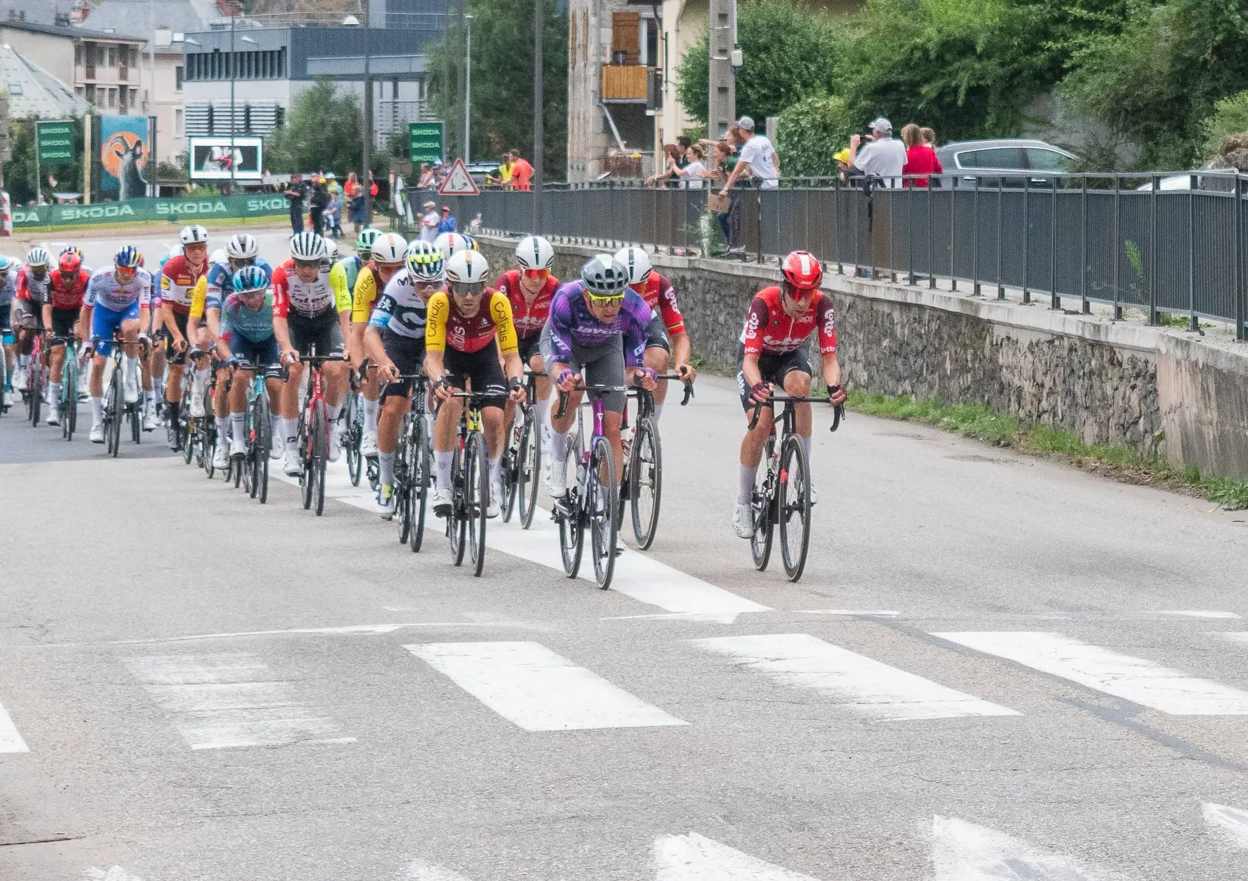 Actiebeeld Tour de France