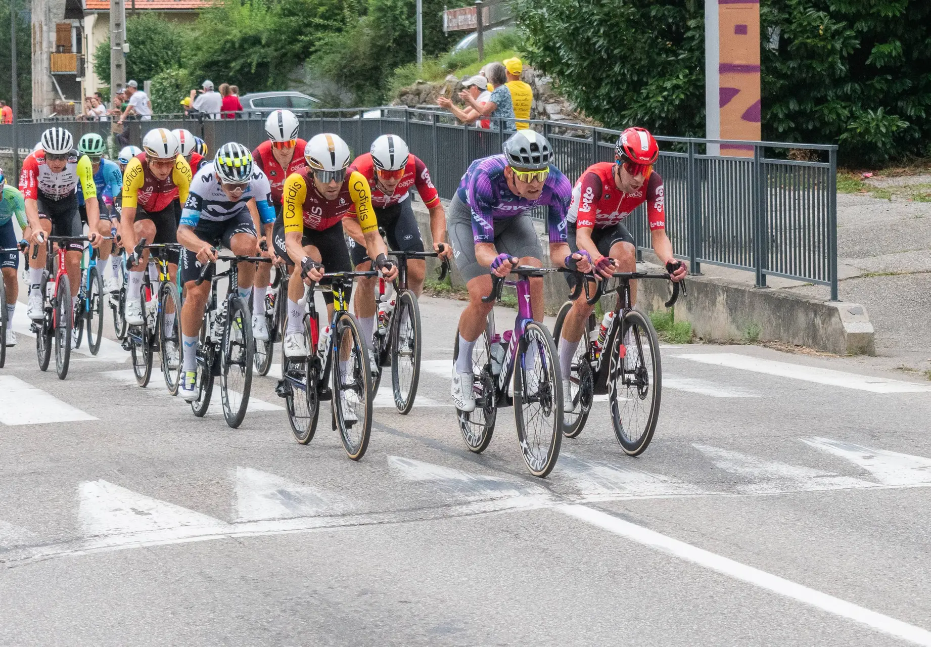 Actiebeeld Tour de France