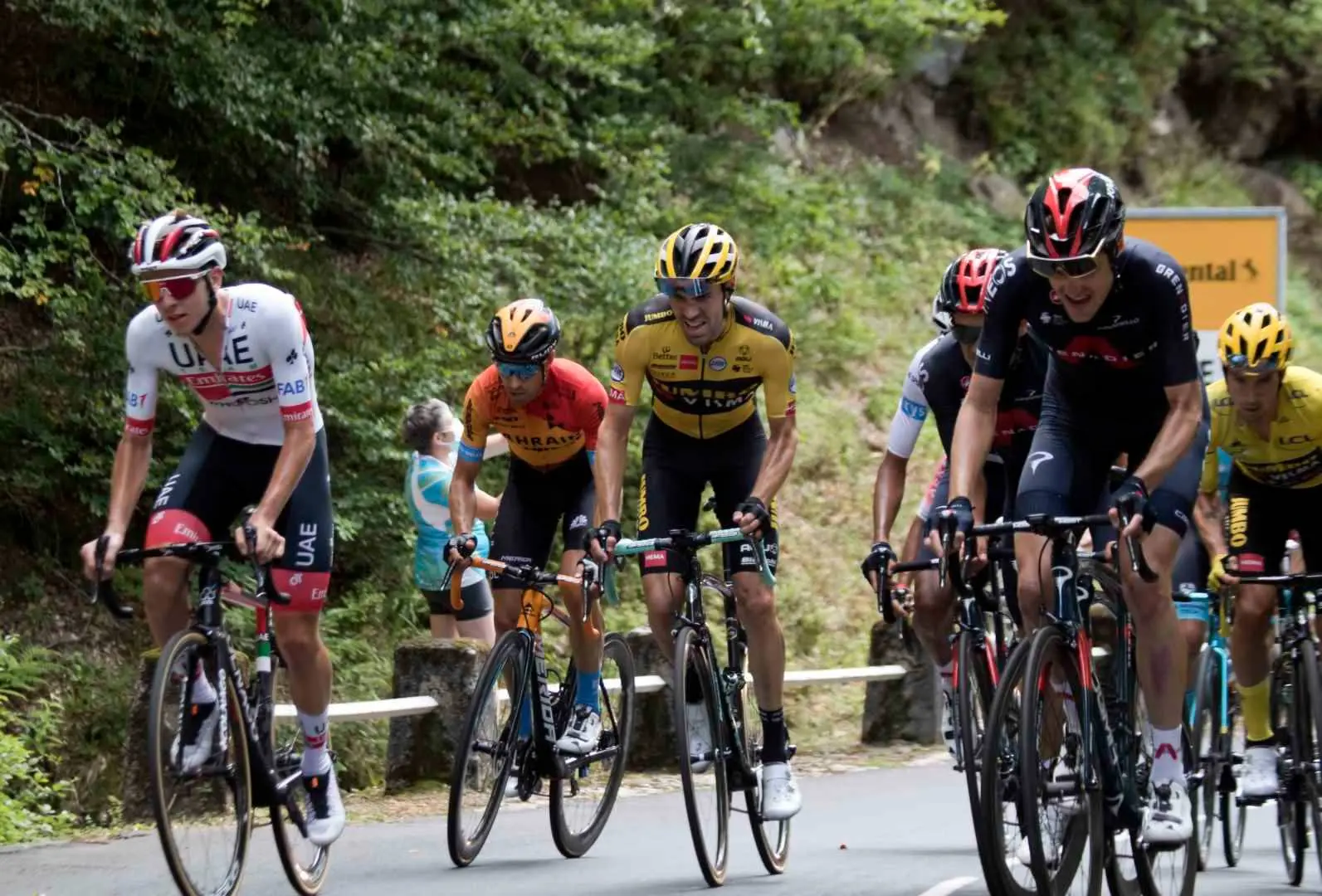 Actiebeeld Tour de France