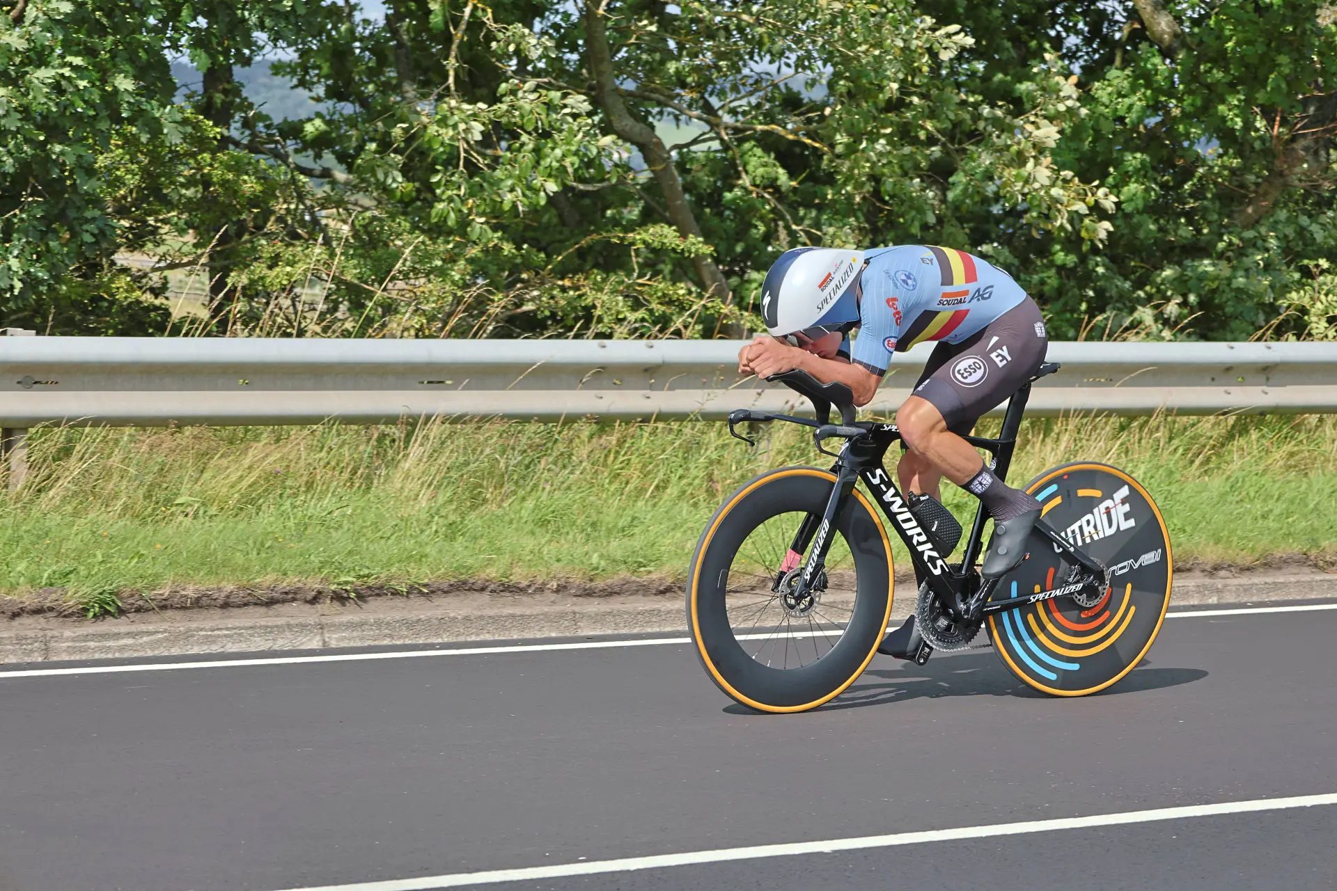 Remco Evenepoel tijdrijden