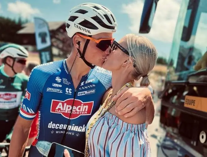 Roxanne Bertels en Mathieu van der Poel