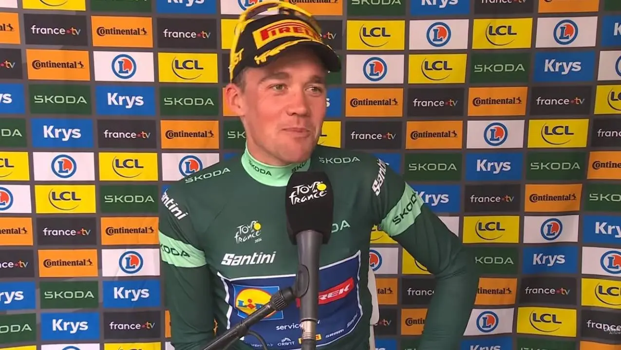 Mads Pedersen groene trui