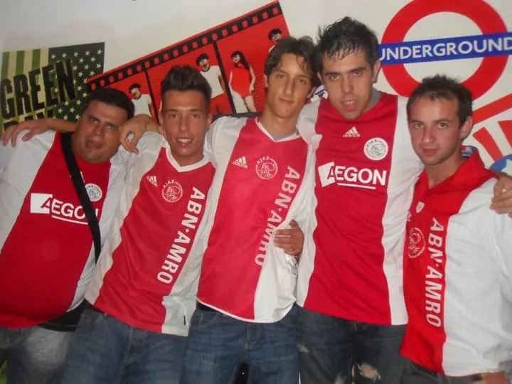 Ajax fans over de grens Marco 2