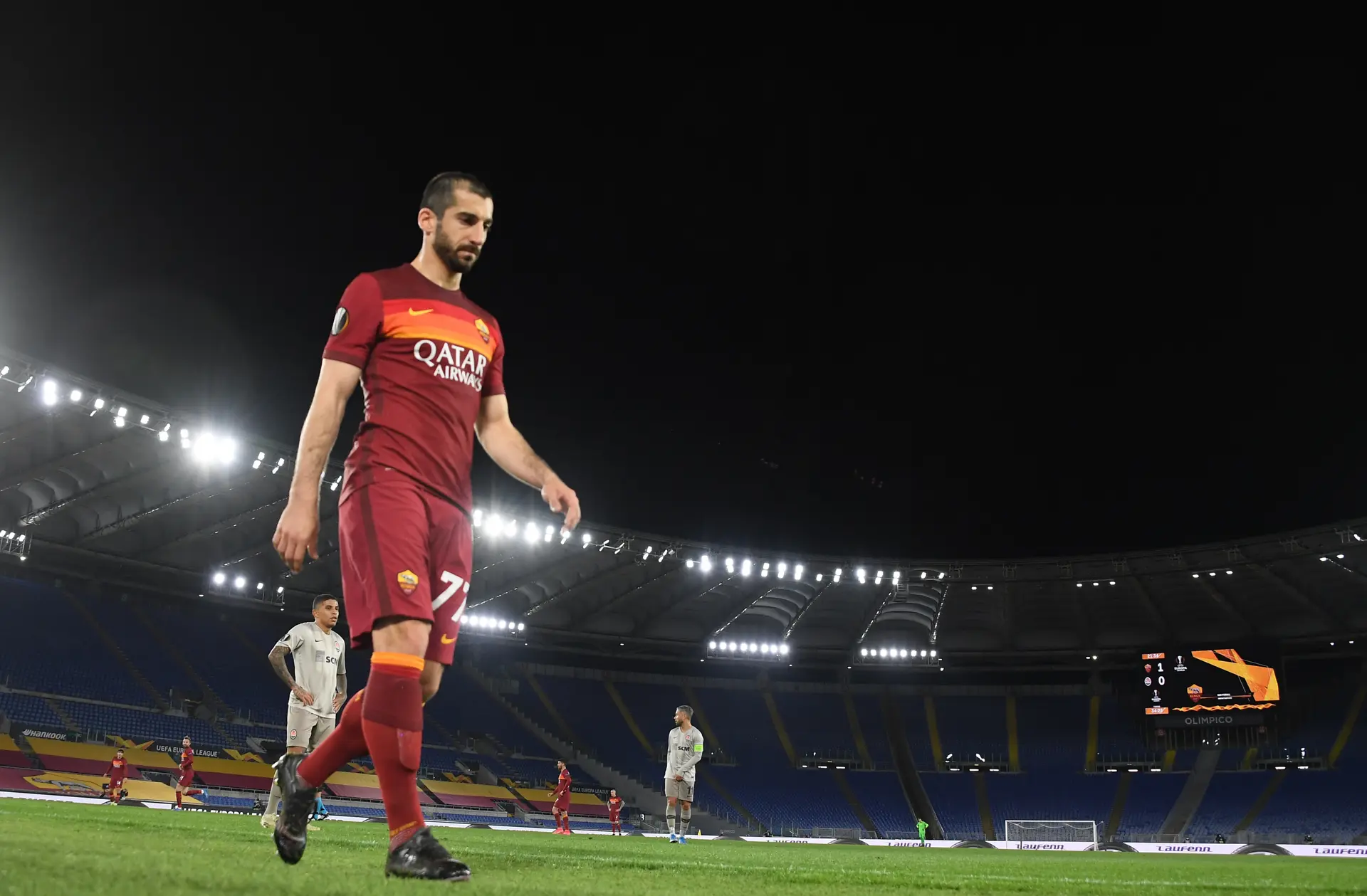 henrikh mkhitaryan as roma