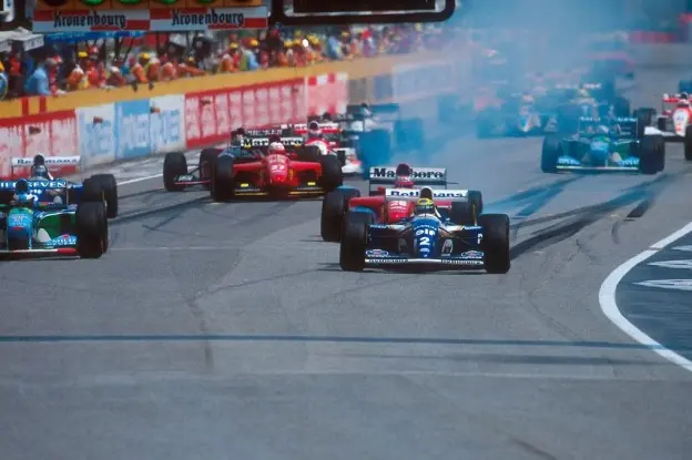 1994 San Marino GP  start 02jpg