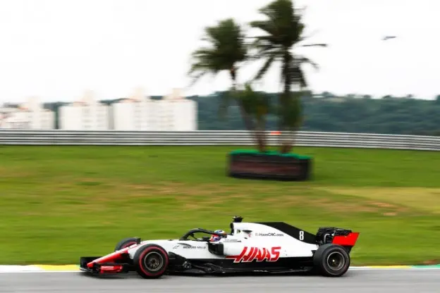 Grosjean gp brazilie 2018jpg