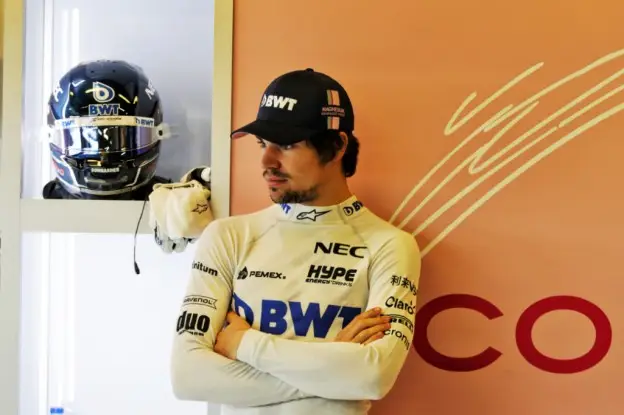 Stroll Racing Point Abu Dhabi test 2018jpg