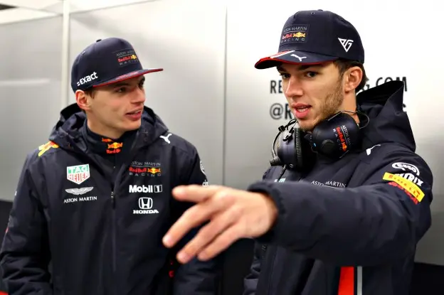 Verstappen Gasly Red Bull