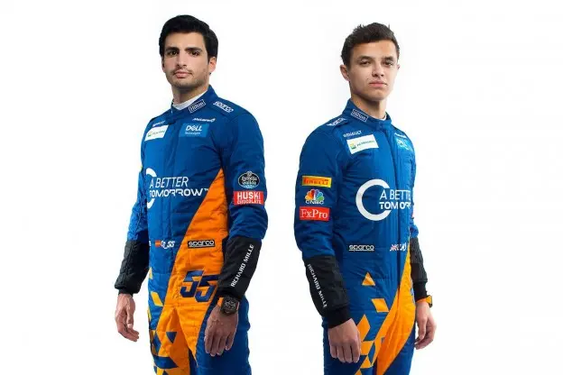 Sainz Norris McLaren MCL34jpg