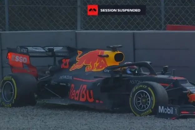 Pierre Gasly wintertest Barcelona red bull 2019jpg