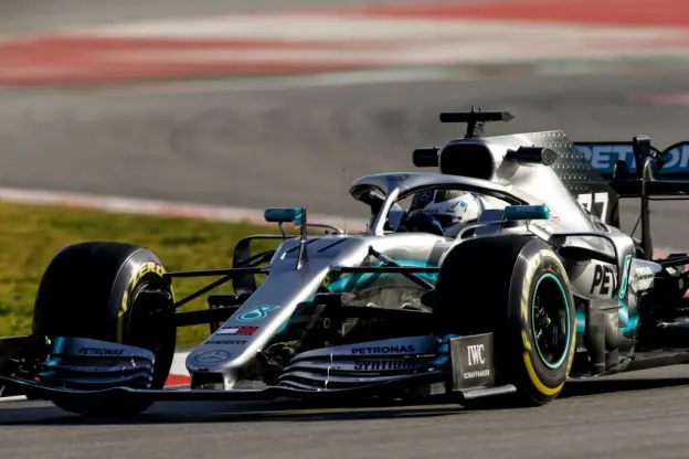 Valtteri Bottas Mercedes wintertest Barcelona 2019jpg