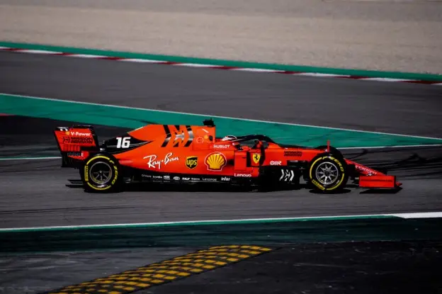 Charles Leclerc wintertest Barcelona 2019 dag 7jpg
