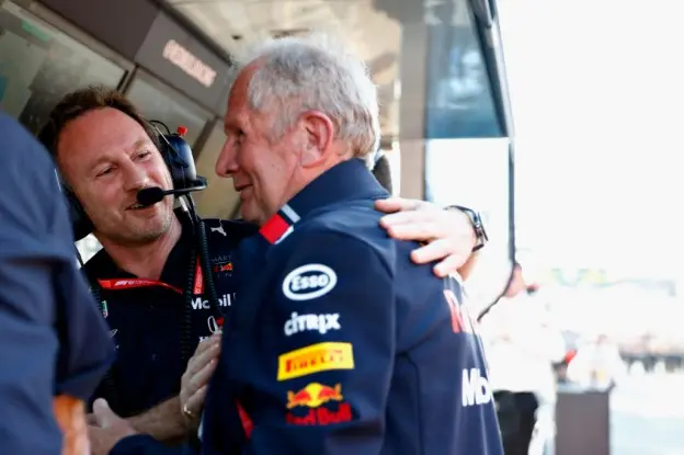 Christian horner gp australie red bull wereldkampioen 2019 helmut markojpg