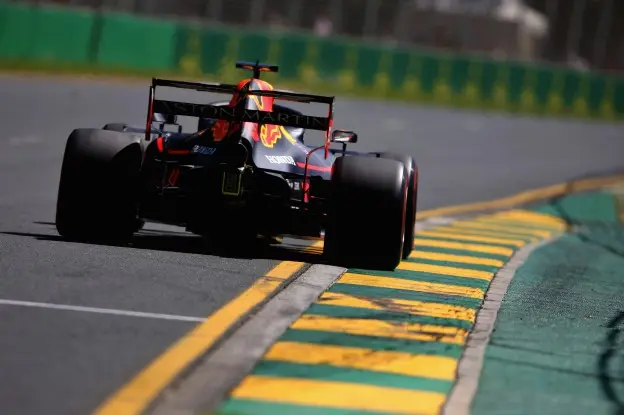 red bull drs achtervleugel open australiejpg