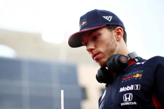 Gasly teleurstellingjpg
