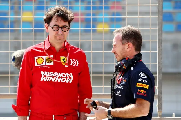 ferrari redbull