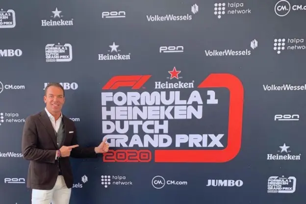 Doornbos blij nederlandse gp heineken hoofdsponsorjpg