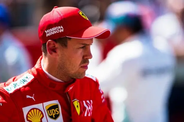 vettel ferrarigpspanjejpg