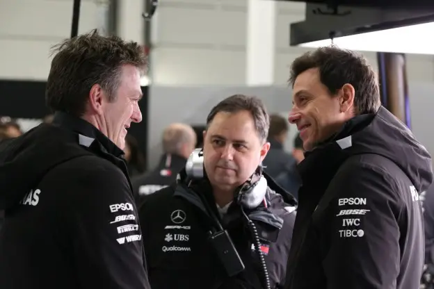 toto wolff ron meadows james allison mercedes 2018jpg