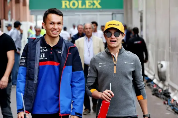 Alexander Albon gp monaco 2019 Lando Norrisjpg