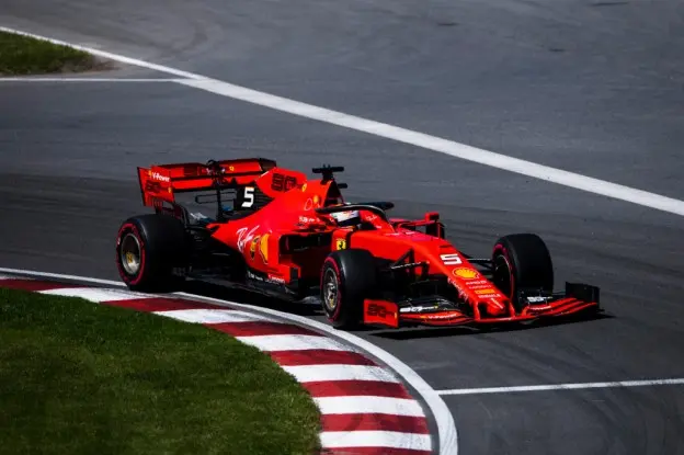 Sebastian Vettel gp canada 2019 martin brundle strafjpg