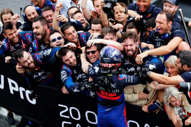Daniil Kvyat gp duitsland 2019 robert doornbos toro rosso red bulljpg