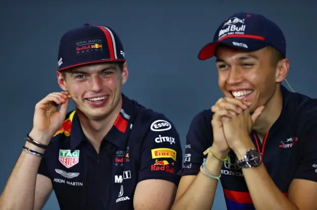 Verstappen Albon Red Bull 2019jpg