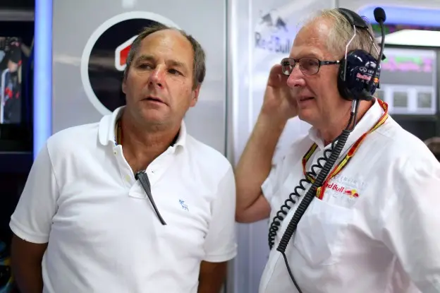 helmut marko gerhard berger 2015