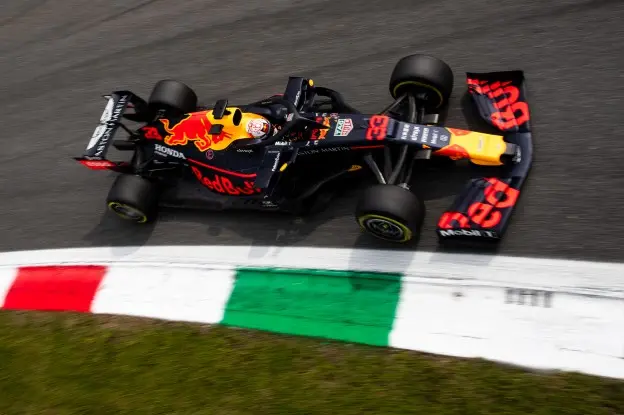 Verstappen lucht Italië 2019jpg